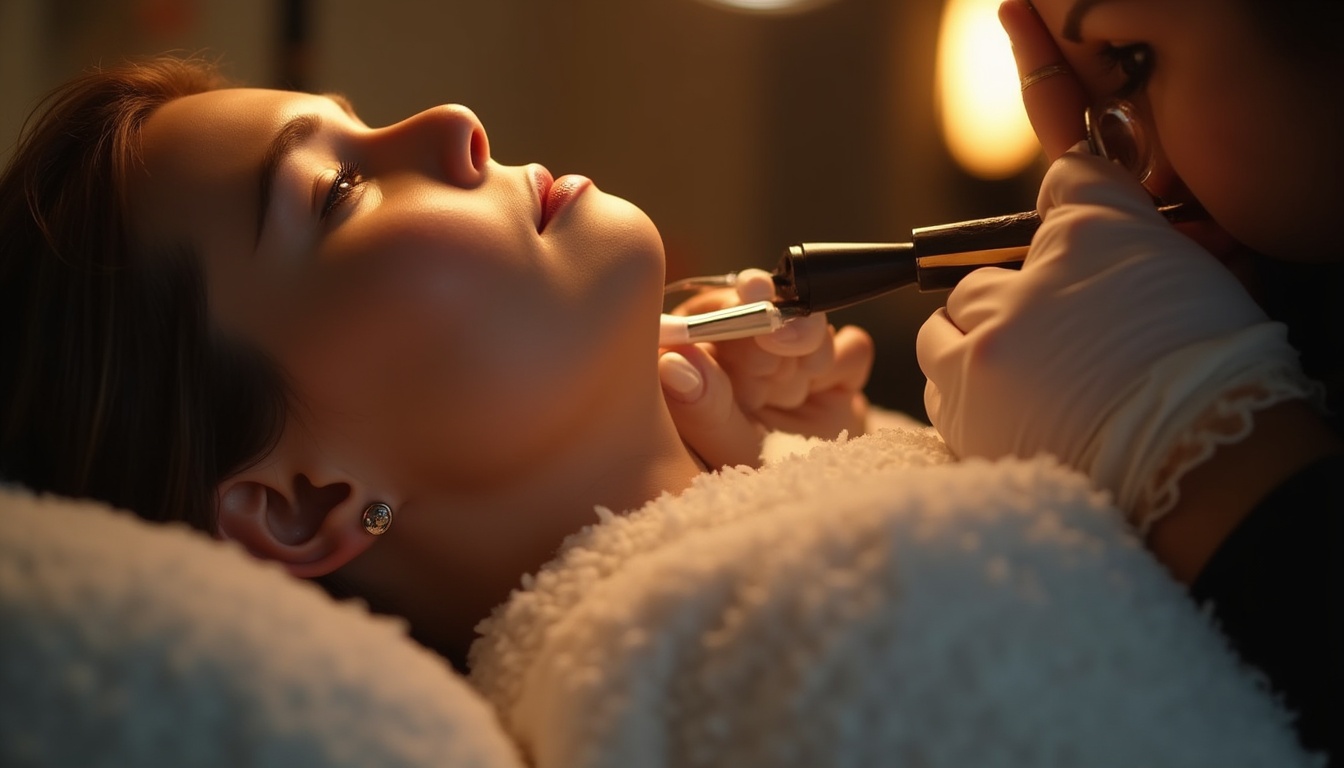O femeie cu sprâncene perfect conturate prin microblading, ilustrând raportul calitate-preț în Ploiești.